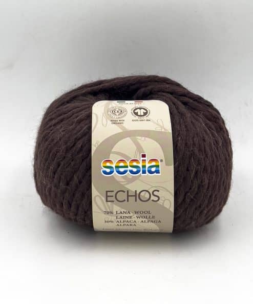 Echos sesia wool and organic alpaca yarns