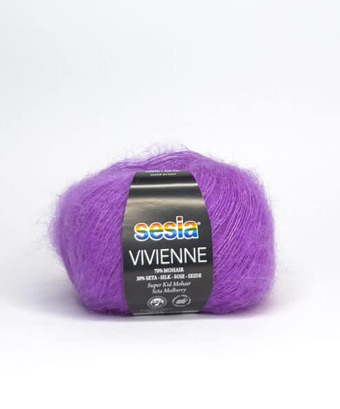 Sesia Filati Mohair e Seta Vivienne cartella colori