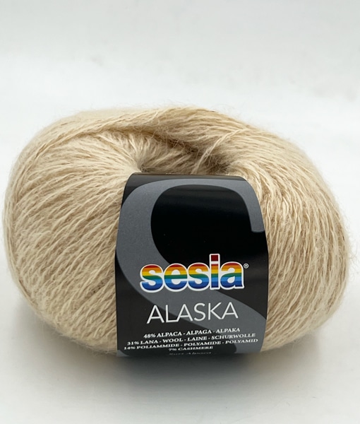 Pacco 10 Gomitoli: Alaska in Cashmere lana e Alpaca di Sesia filati