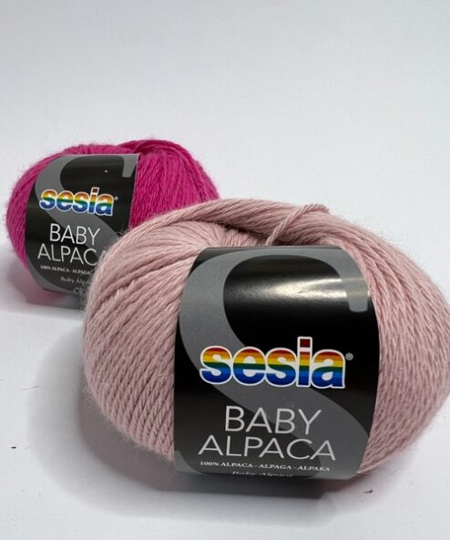 Baby Alpaca by Manifattura Sesia yarns is 100 percent Alpaca wool
