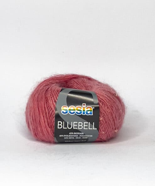 The wonderful sequined yarn from Manifattura Sesia Bluebell