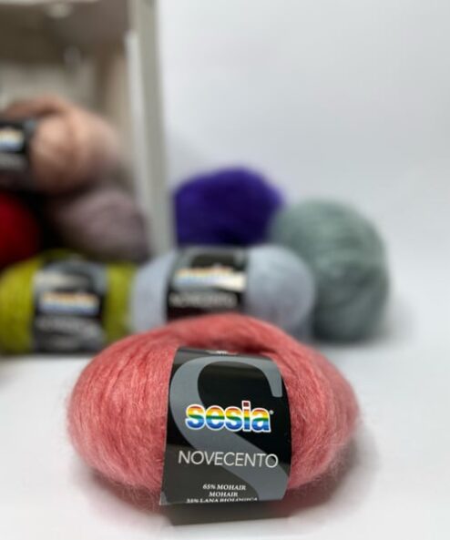 coarse wool mohair yarn novecento manufactory sesia